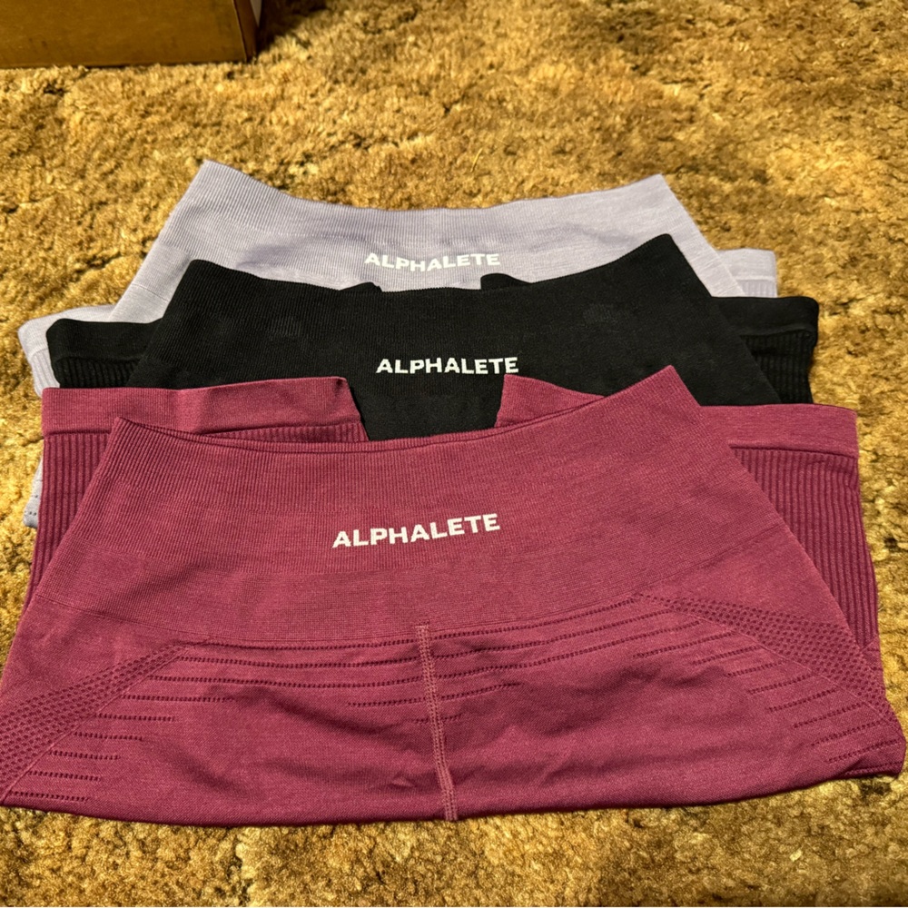 Bundle of 3 Alphalete Ozone Shorts